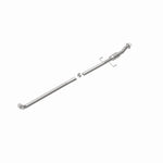 MagnaFlow 23637 hm grade direct-fit catalytic converter, rear view of the turntable spin