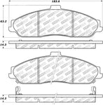 StopTech Street Select Brake Pads - Rear
