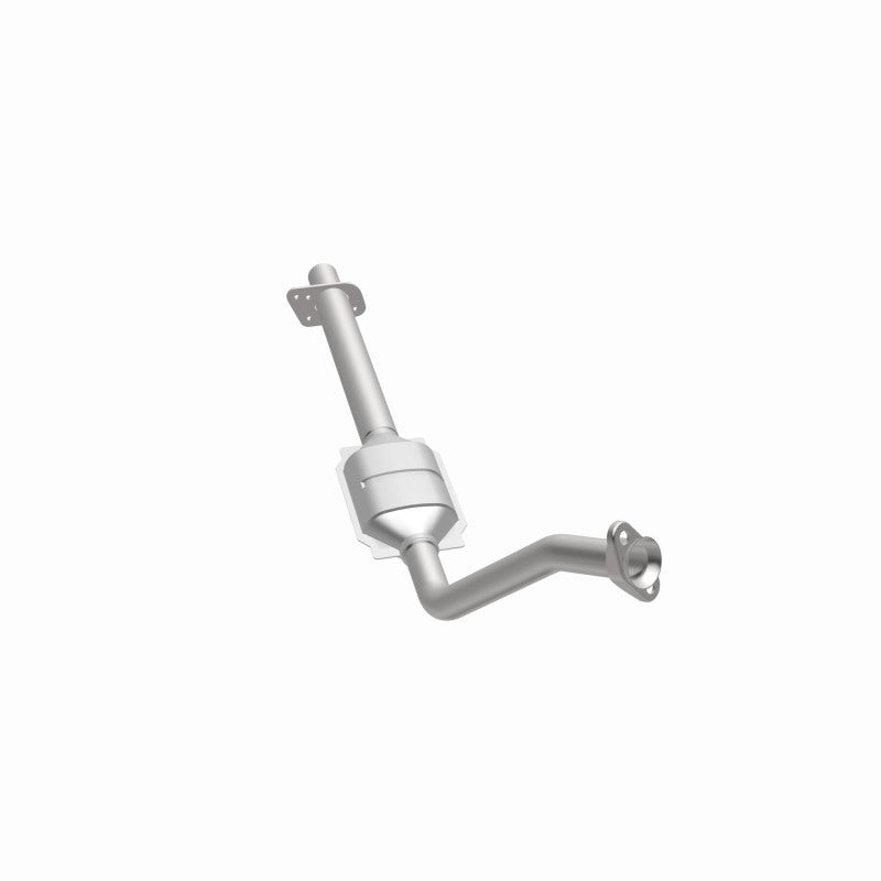 MagnaFlow 93165 epa direct-fit catalytic converter, opposite side view of the turntable spin