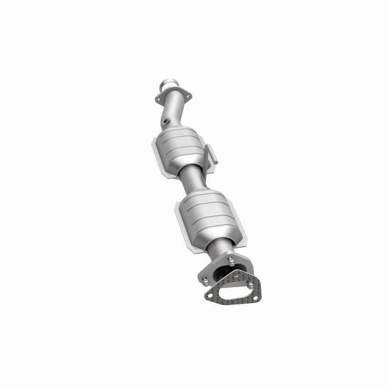 MagnaFlow 23541 hm grade direct-fit catalytic converter, opposite side view of the turntable spin