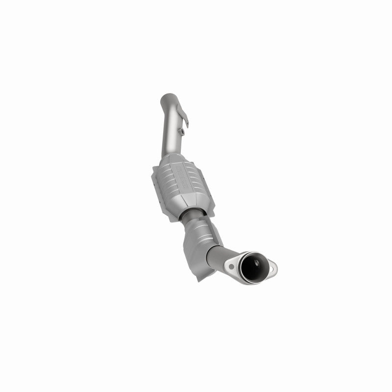 MagnaFlow 93329 hm grade direct-fit catalytic converter, opposite side view of the turntable spin