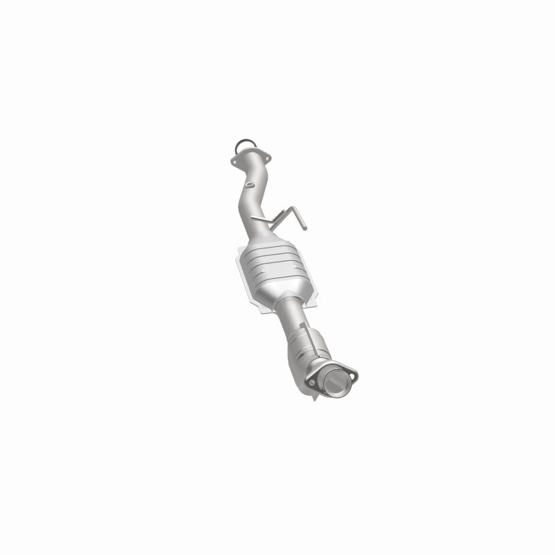 MagnaFlow 23329 hm grade direct-fit catalytic converter, opposite side view of the turntable spin