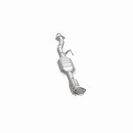 MagnaFlow 23329 hm grade direct-fit catalytic converter, opposite side view of the turntable spin