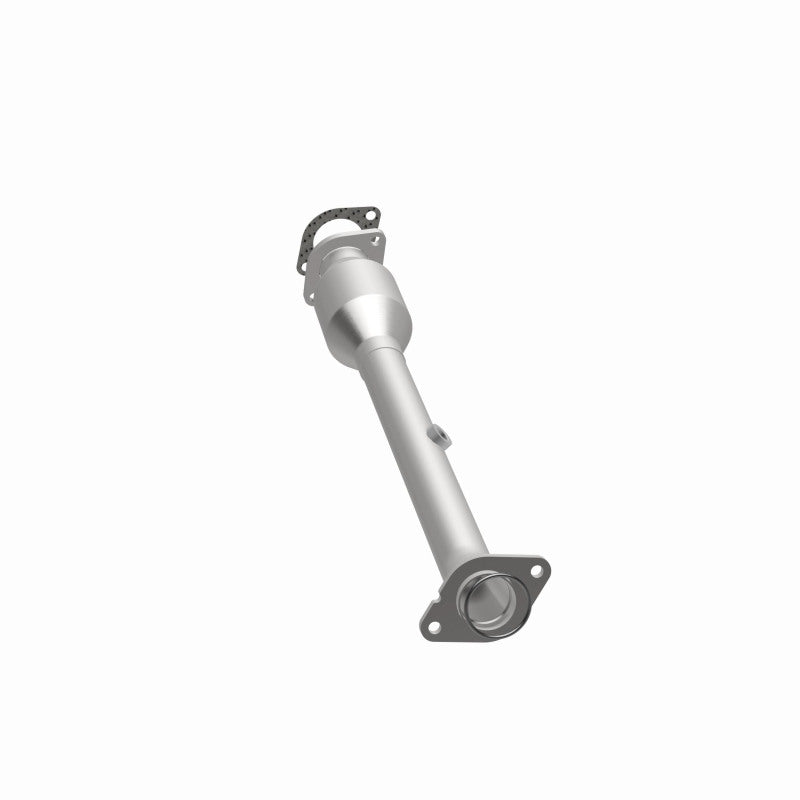 MagnaFlow 5491670 carb direct-fit catalytic converter, opposite side view of the turntable spin