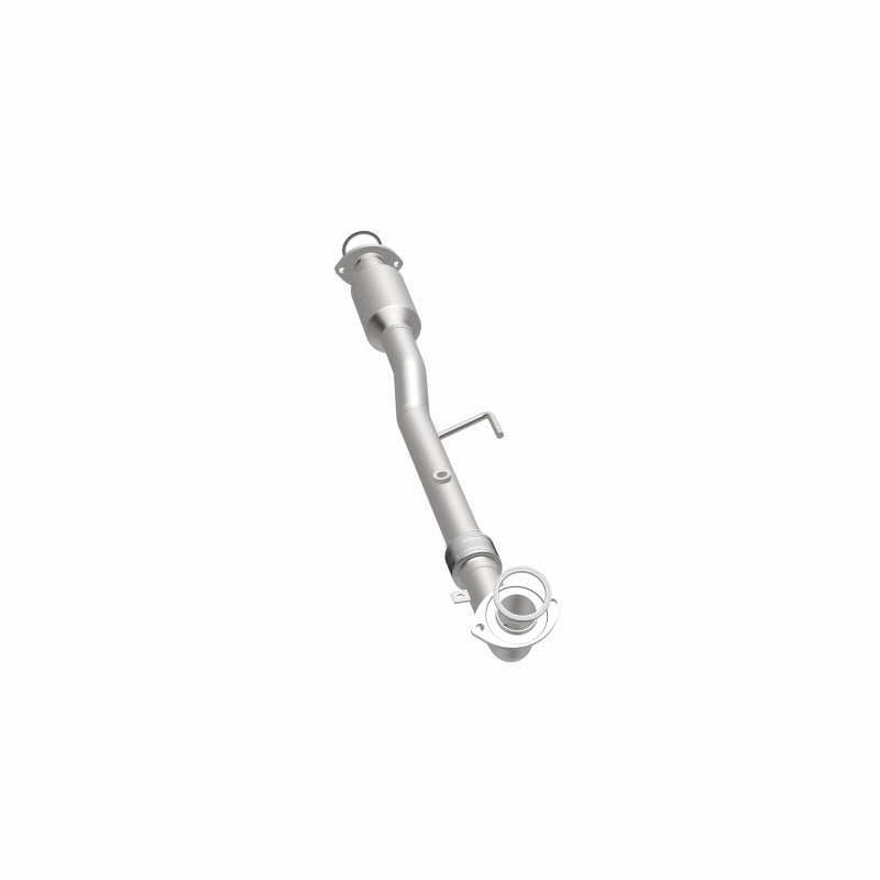 MagnaFlow 5571435 carb direct-fit catalytic converter, opposite side view of the turntable spin
