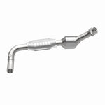 MagnaFlow 93154 hm grade direct-fit catalytic converter, opposite side view of the turntable spin