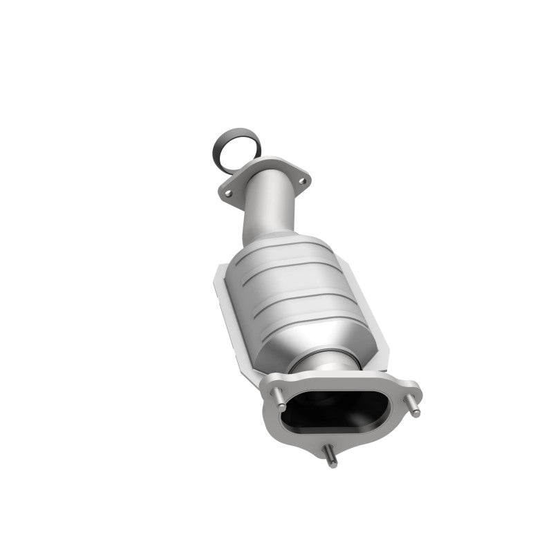 MagnaFlow 93641 hm grade direct-fit catalytic converter, opposite side view of the turntable spin