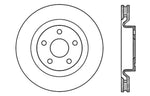 StopTech Drilled Sport Brake Rotor