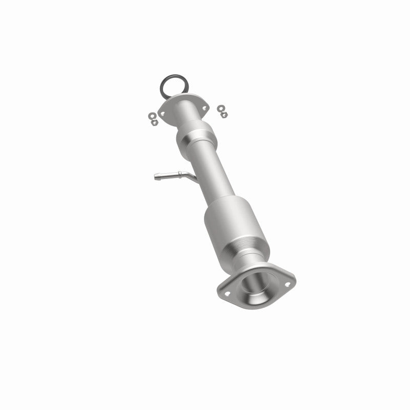 MagnaFlow 52534 oem grade direct-fit catalytic converter, opposite side view of the turntable spin