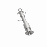 MagnaFlow 52534 oem grade direct-fit catalytic converter, opposite side view of the turntable spin