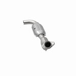 MagnaFlow 458031 carb direct-fit catalytic converter, opposite side view of the turntable spin