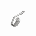 MagnaFlow 5461228 carb direct-fit catalytic converter, side view of the turntable spin