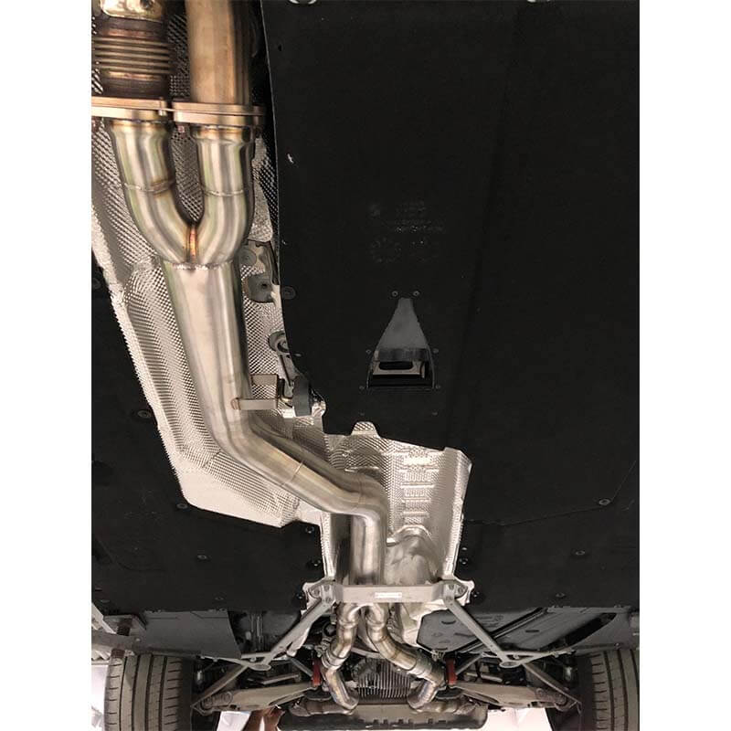 ACTIVE AUTOWERKE EXHAUST MID PIPE RESONATORS | BMW F87 M2 COMPETITION