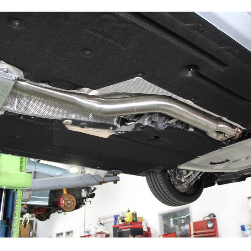 ACTIVE AUTOWERKE SIGNATURE EXHAUST SYSTEM F-BRACE | BMW F87 M2 COMPETITION
