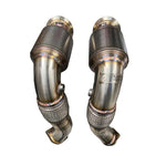 ACTIVE AUTOWERKE CATTED DOWNPIPES | BMW X5 M X6 M 550I 650I