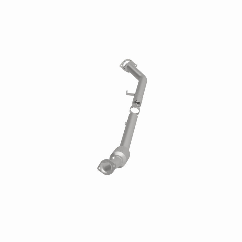 MagnaFlow 4561030 carb direct-fit catalytic converter, side view of the turntable spin