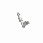 MagnaFlow 23130 hm grade direct-fit catalytic converter, opposite side view of the turntable spin