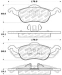 StopTech Street Select Brake Pads - Front
