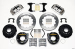 Wilwood Narrow Superlite 4R Rear P-Brk Kit 12.88in Polished Big Ford New Style 2.36in Offset