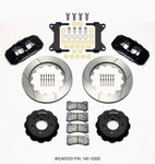 Wilwood AERO6 Front Hat Kit 14.00 63-87 C10 w/ Wilwood Pro Spindles