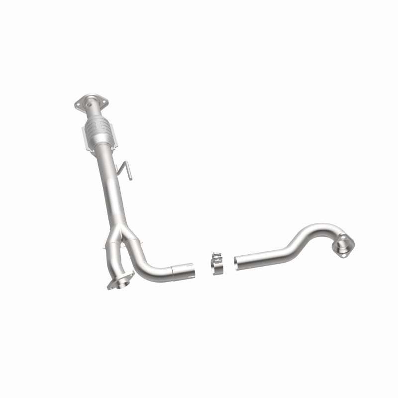 MagnaFlow 93236 hm grade direct-fit catalytic converter, opposite side view of the turntable spin