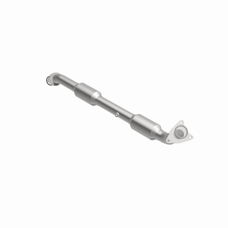 MagnaFlow 52632 oem grade direct-fit catalytic converter, front three-quarter view of the turntable spin