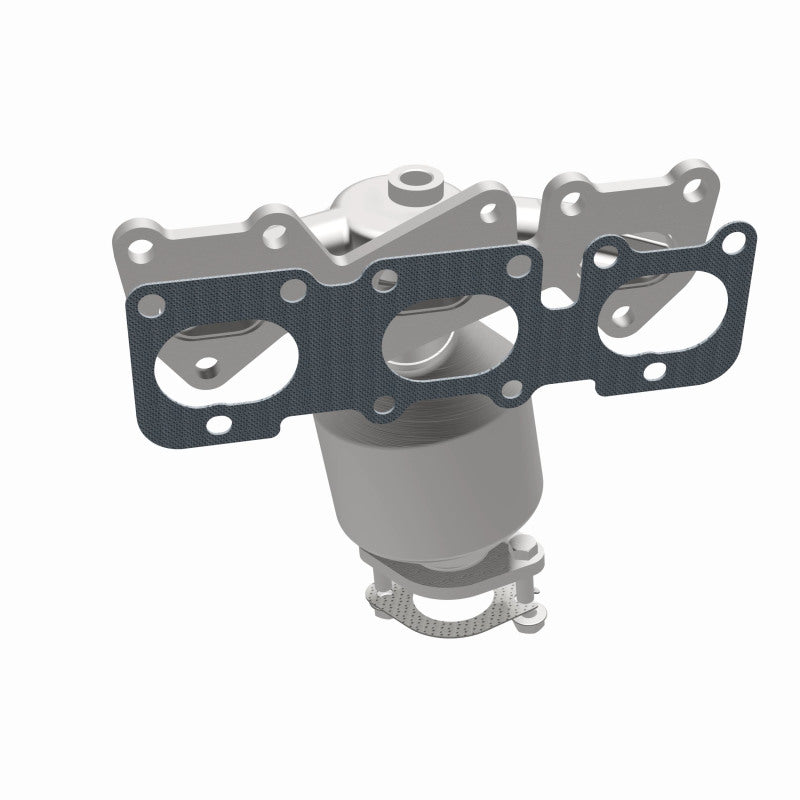 MagnaFlow 50318 hm grade manifold converter, opposite side view of the turntable spin