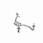 MagnaFlow 23868 epa direct-fit catalytic converter, opposite side view of the turntable spin