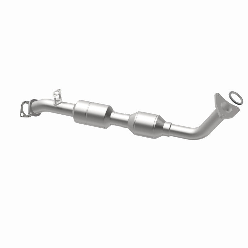 MagnaFlow 49422 oem grade direct-fit catalytic converter, opposite rear three-quarter view of the turntable spin