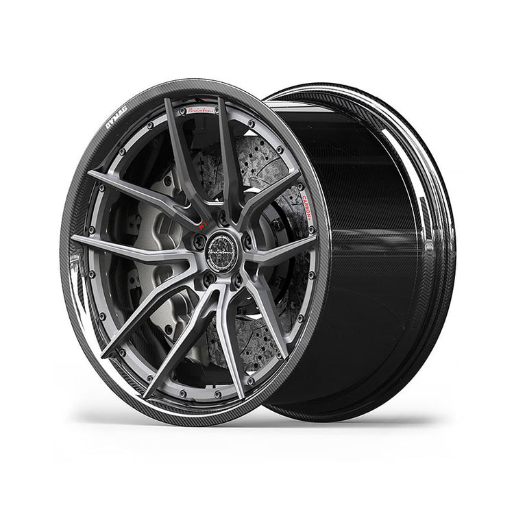 Brixton Forged x Dymag Carbon+ PF3 2-Piece Wheels