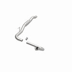 MagnaFlow 24147 hm grade direct-fit catalytic converter, opposite front three-quarter view of the turntable spin