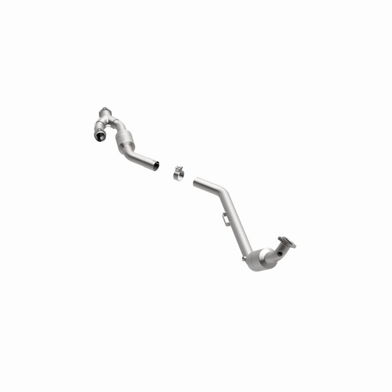 MagnaFlow 24535 hm grade direct-fit catalytic converter, opposite side view of the turntable spin