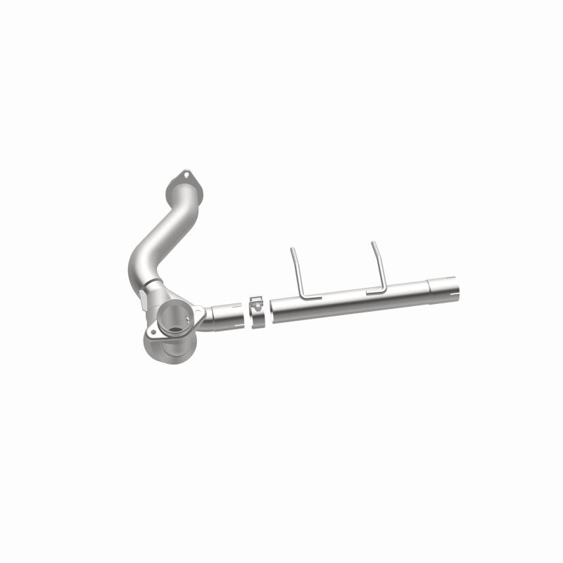 MagnaFlow 5451500 carb direct-fit catalytic converter, opposite side view of the turntable spin