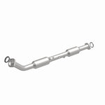 MagnaFlow 5582703 carb direct-fit catalytic converter, front three-quarter view of the turntable spin