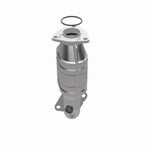 MagnaFlow 23112 hm grade direct-fit catalytic converter, opposite side view of the turntable spin