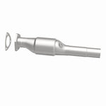MagnaFlow 22931 hm grade direct-fit catalytic converter, side view of the turntable spin