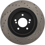 StopTech 01-07 BMW M3 (E46) / 00-04 M5 (E39) Drilled Right Rear Rotor