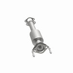 MagnaFlow 5571421 carb direct-fit catalytic converter, opposite side view of the turntable spin