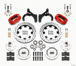 Wilwood Forged Dynalite Front Kit 12.19in Drilled Red 59-64 Chevy Impala / 63-64 Corvette