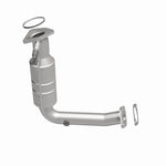 MagnaFlow 49230 oem grade direct-fit catalytic converter, side view of the turntable spin