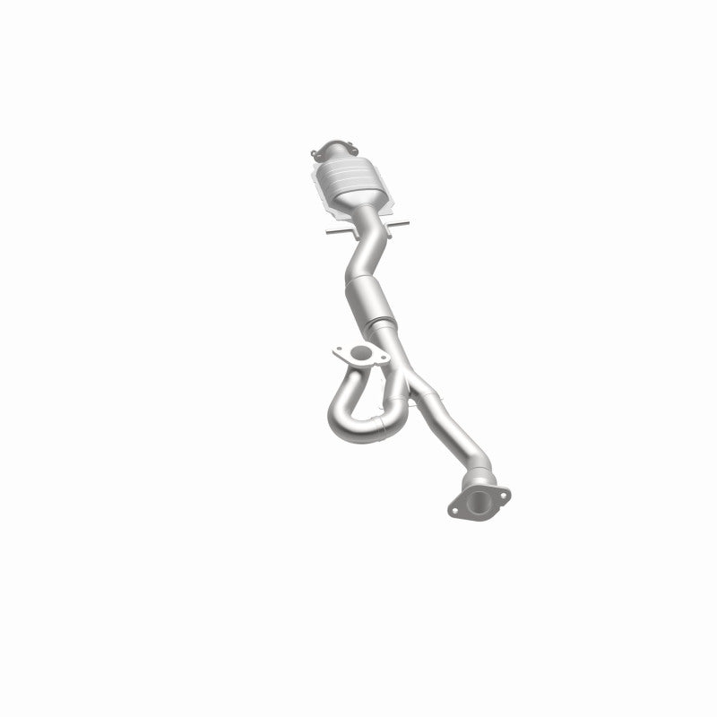 MagnaFlow 52417 oem grade direct-fit catalytic converter, opposite side view of the turntable spin