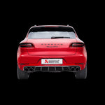 Akrapovic 2014 Porsche Macan Turbo (95B) Evolution Line Cat Back (Titanium) w/ Carbon Fiber Tips