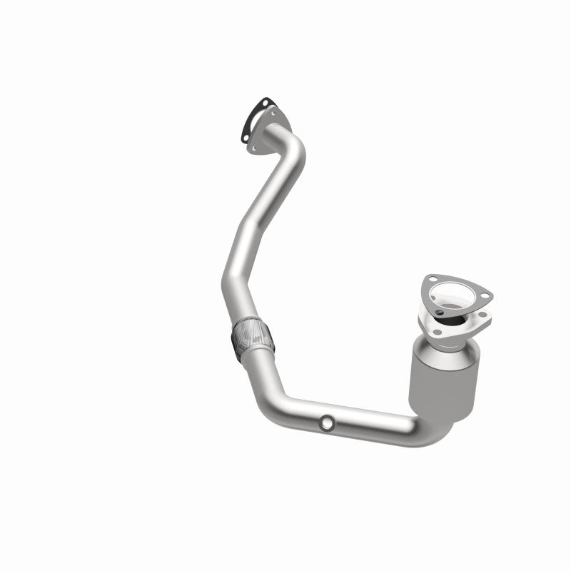 MagnaFlow 49309 oem grade direct-fit catalytic converter, opposite side view of the turntable spin