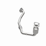 MagnaFlow 49309 oem grade direct-fit catalytic converter, opposite side view of the turntable spin