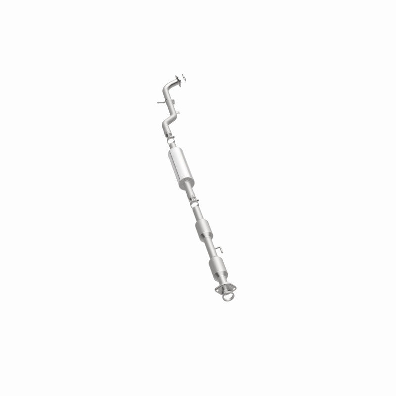 MagnaFlow 52574 oem grade direct-fit catalytic converter, opposite side view of the turntable spin