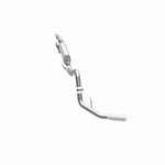 MagnaFlow 15000 street series cat-back exhaust, opposite side view of the turntable spin