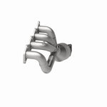 MagnaFlow 452028 carb manifold converter, opposite side view of the turntable spin