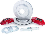 Alcon 10-14/17-18 Raptor/09-17 F150 360x32 Rotors 4-Piston Rear Brake Kit w/o Elect Park Brake - Red