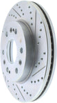 StopTech Select Sport 07-11 GM Silverado 1500 Slotted and Drilled Left Front Rotor