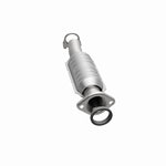 MagnaFlow 24158 hm grade direct-fit catalytic converter, opposite side view of the turntable spin